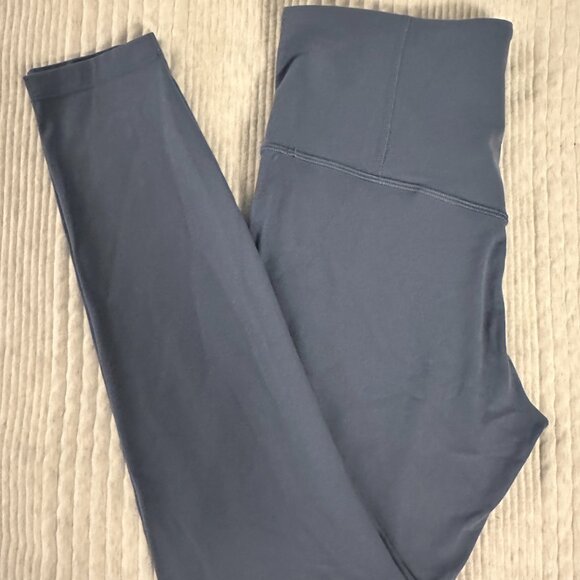 Athleta Elation Ultra High Rise Leggings - Shadow Blue - Size M - Picture 2 of 3